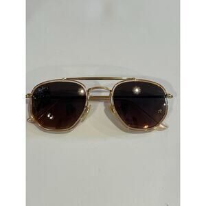 Ray-Ban Erika Mirrored Red on White Frames with Gray Gradient Lenses - New